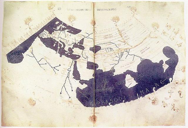 ブログ・プトレマイオスの世界地図(１５Ｃの複製図）.jpg